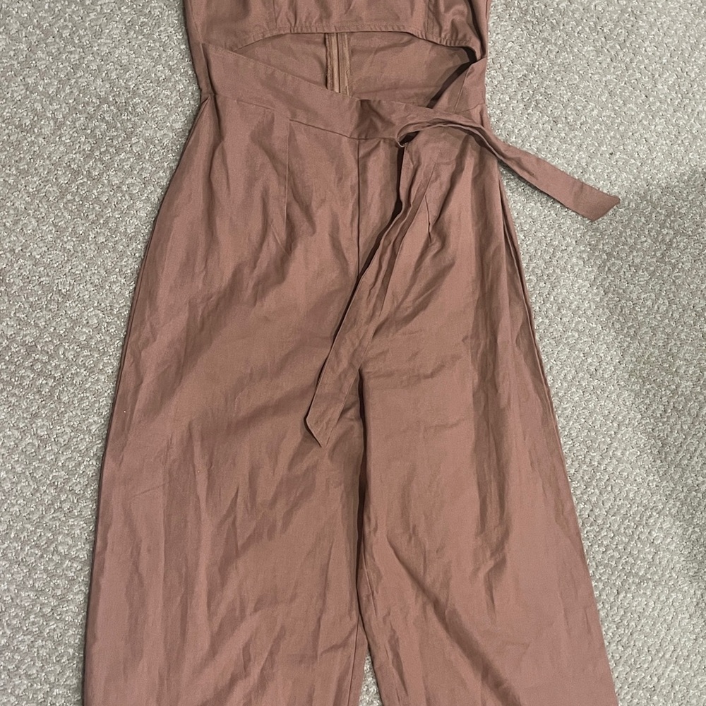 Derek Heart Dusty Rose Jumpsuit
